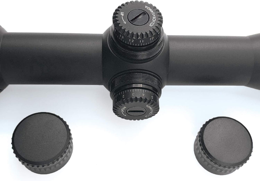3-9x40 Tactical Scope with Capped Turrets J878