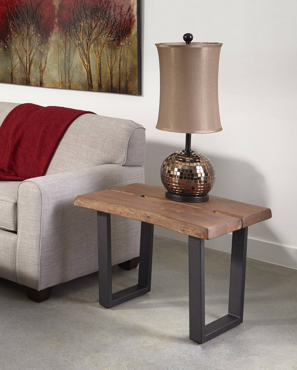 Light Brown End Table M595701