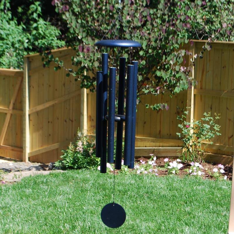 Black 50 Inch Wind Chime X602089