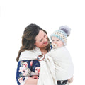 Bamboo and Linen Ring Sling Baby Carrier G960338