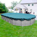 Oval Teal Blue Winter Pool Cover T669