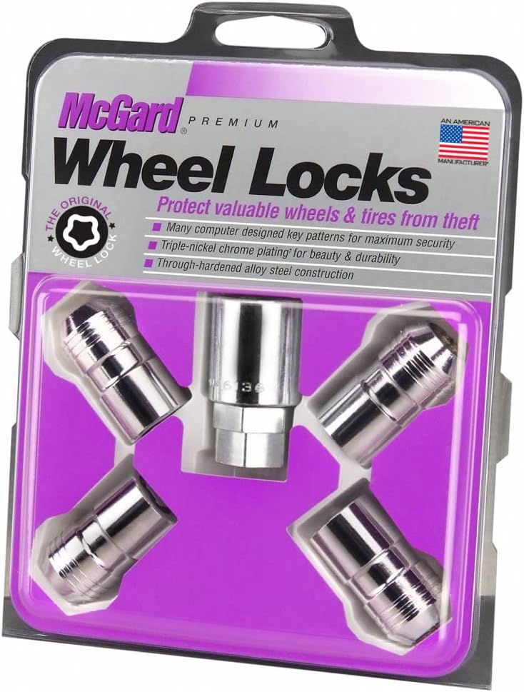 Wheel Lock Nut Set 4 Pack Chrome M14 x 1.5 A39793