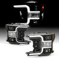 Black Projector Headlights Pair E5450