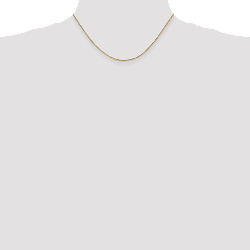 14kt Yellow Gold Franco Chain 16 inch Lobster Clasp H716