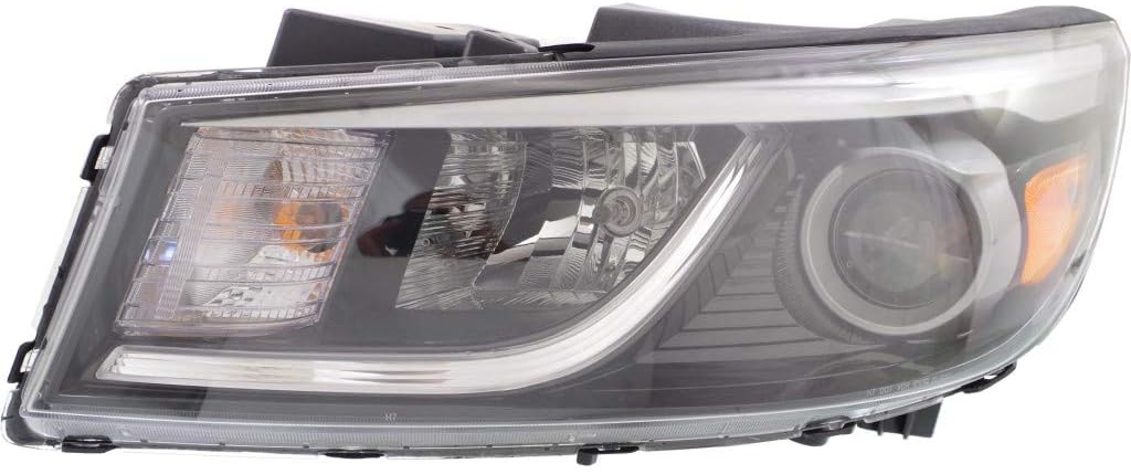 Passenger Side Halogen Headlight for Kia Sedona 2015-2018 Z36449