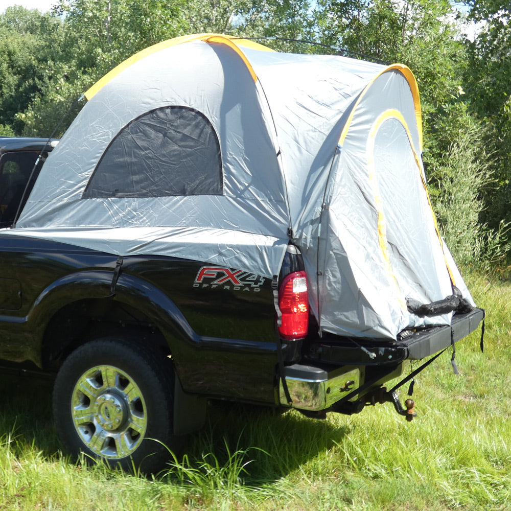 Truck Tent for Truck Beds, Grey/Orange, L N124