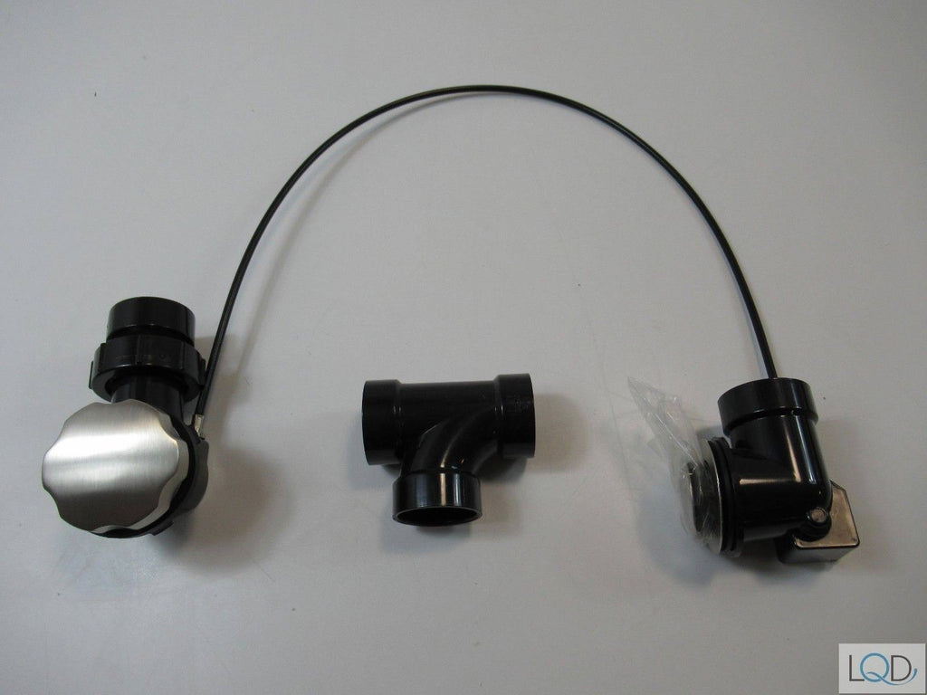 Waste and Overflow Cable Operated ABS - Satin Nickel T82725