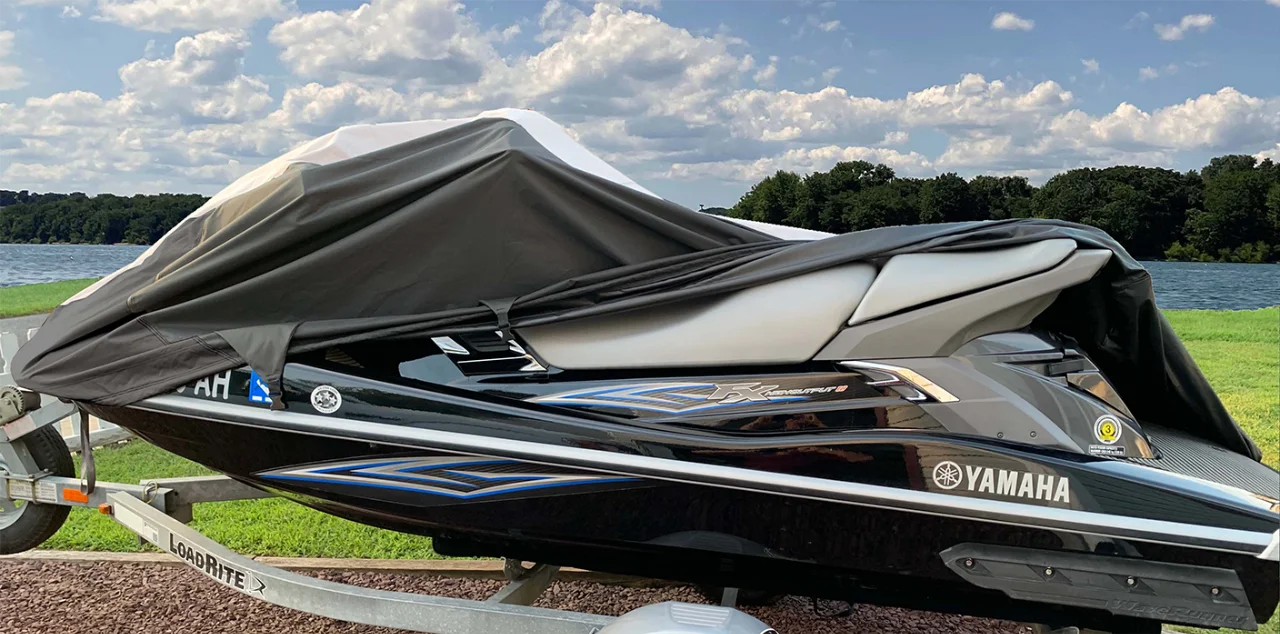 JETSKI Cover Compatible for Yamaha Wave Runner 800 1997-2000 Watercraft Jet Ski PWC Cover 1-2 Seater O97822