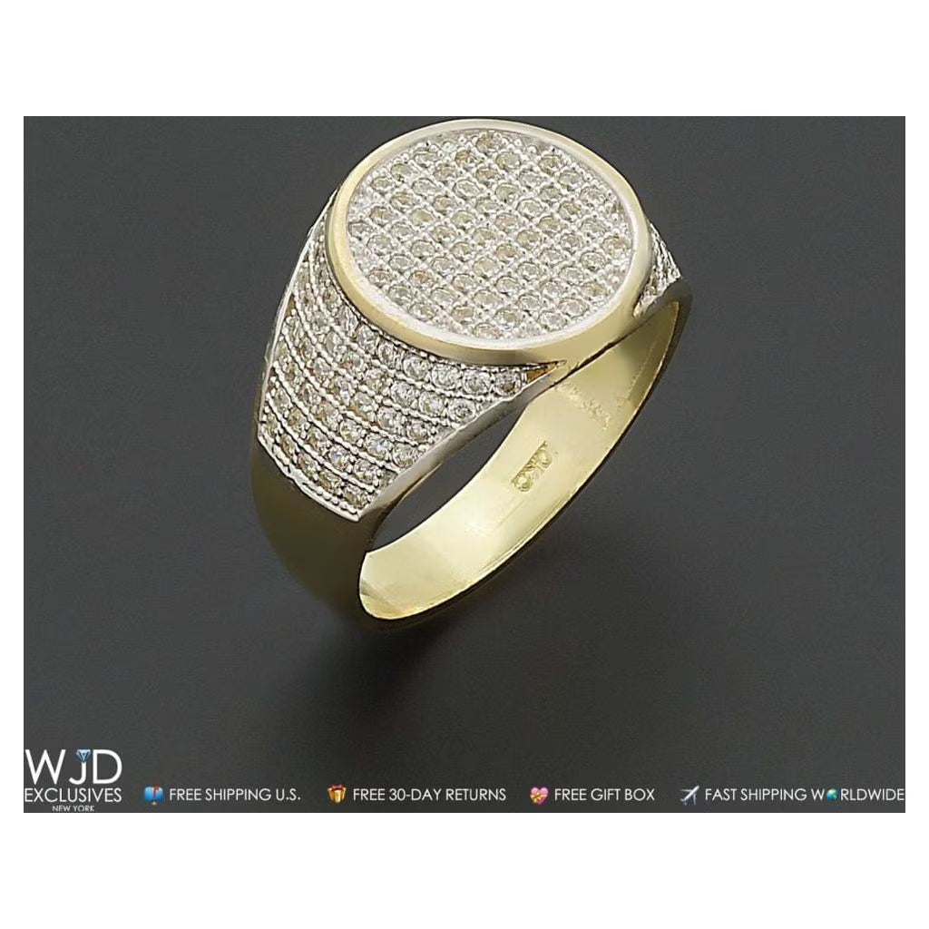 10K Yellow Gold Signet Ring T962237