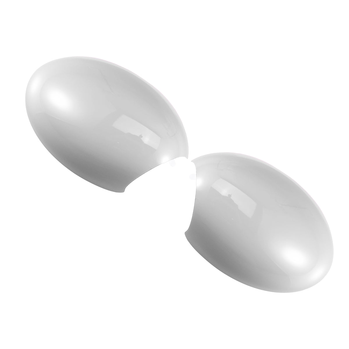 White Rearview Mirror Cover for Mini Cooper S Y523