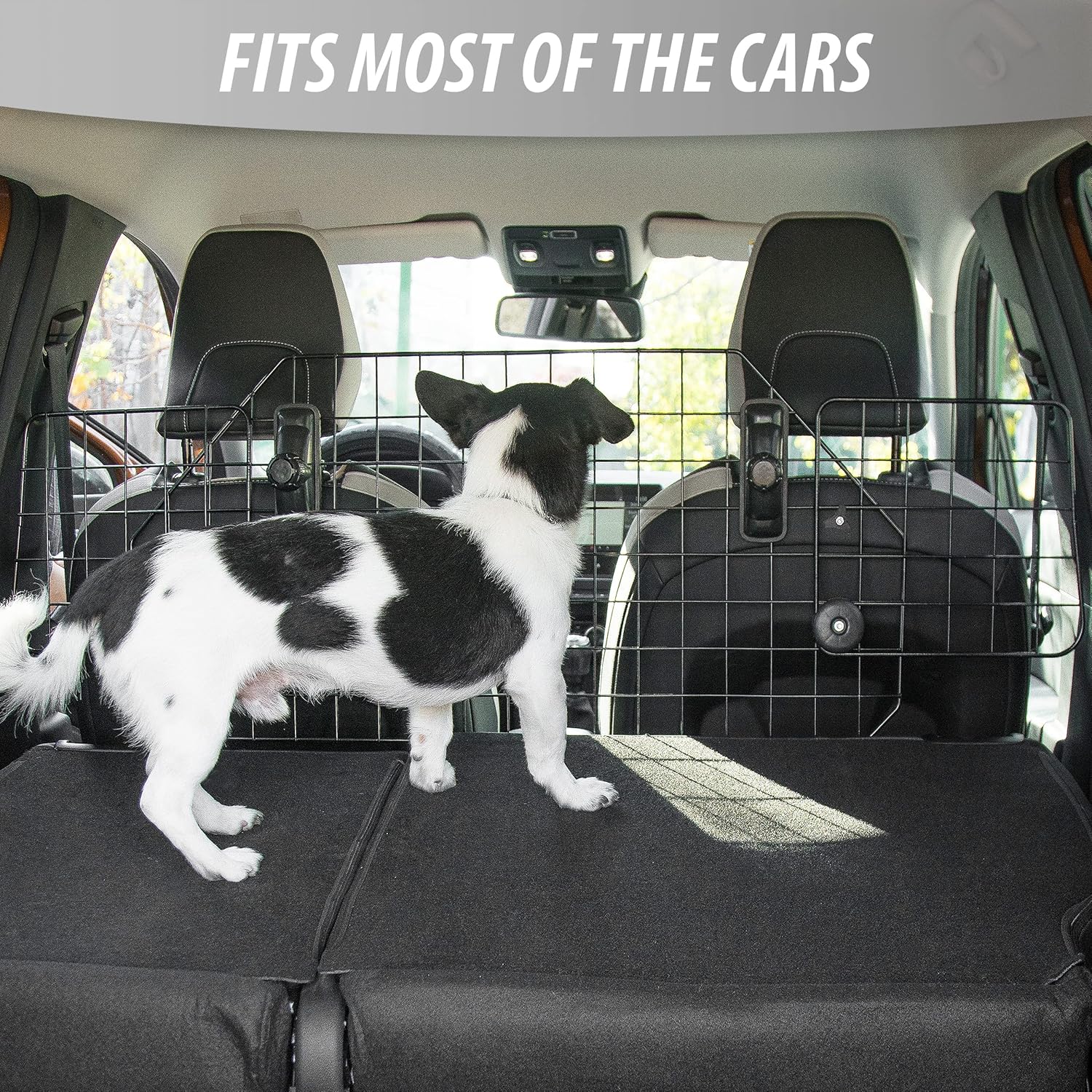 Black Heavy Duty Coated Wire Pet Barrier, Pack of 2 Z6952