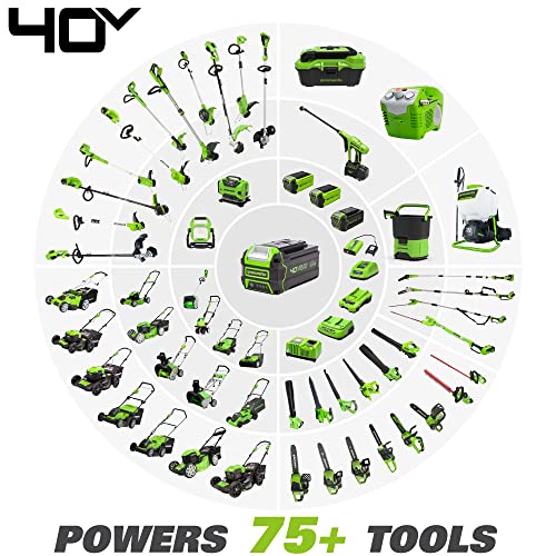 40V 24" Cordless Hedge Trimmer with 3.0Ah Battery and Charger E1289