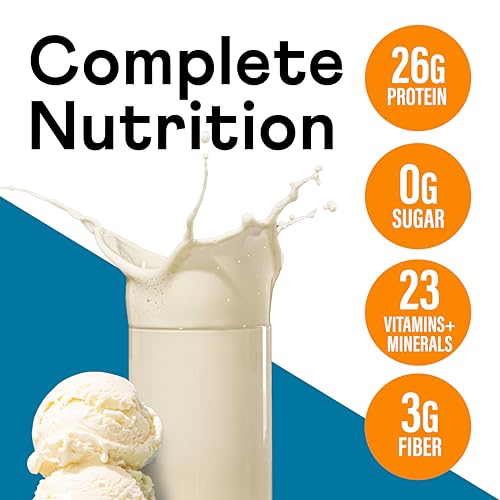 Vanilla Protein Shake, 12 Fl Oz (12 Pack) O661