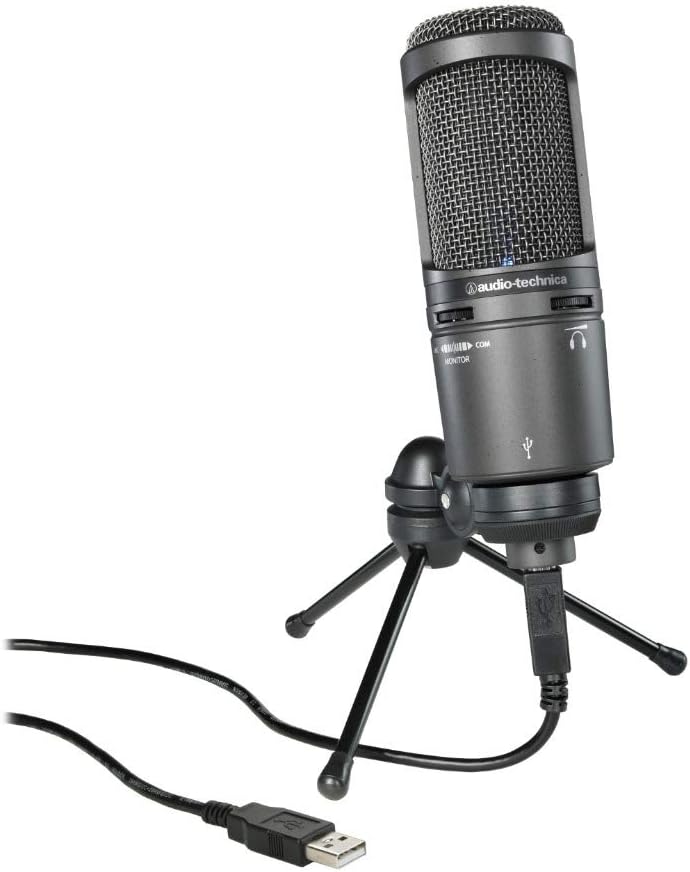 USB Microphone with Boom Arm, Shock Mount and Pop Filter (5 Items) L200225
