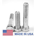1 inch-8 x 3 1/2 inch Coarse Thread Grade 5 Hex Cap Screw, Medium Carbon Steel Zinc Plated Pk 10 Y449094