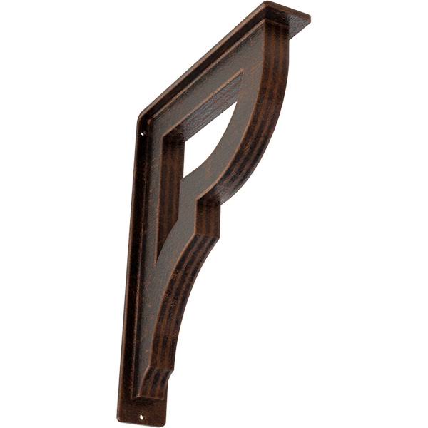 Antiqued Copper Wrought Iron Bracket Q276880