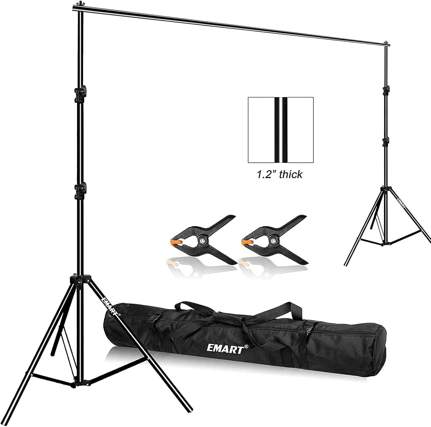 Heavy Duty Background Stand Support System Kit with Carry Bag X259