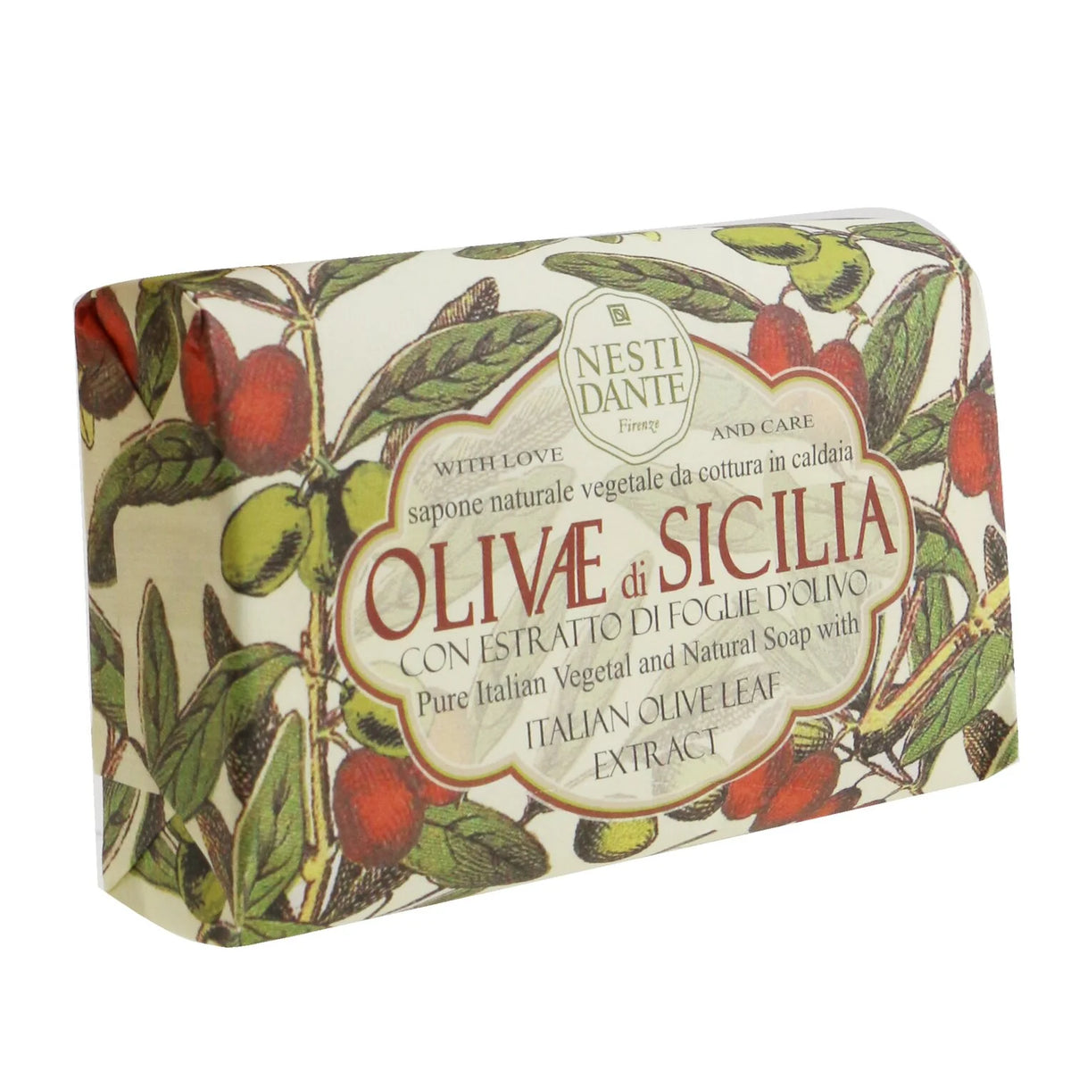 Natural Soap With Italian Olive Leaf Extract 150g Q708996