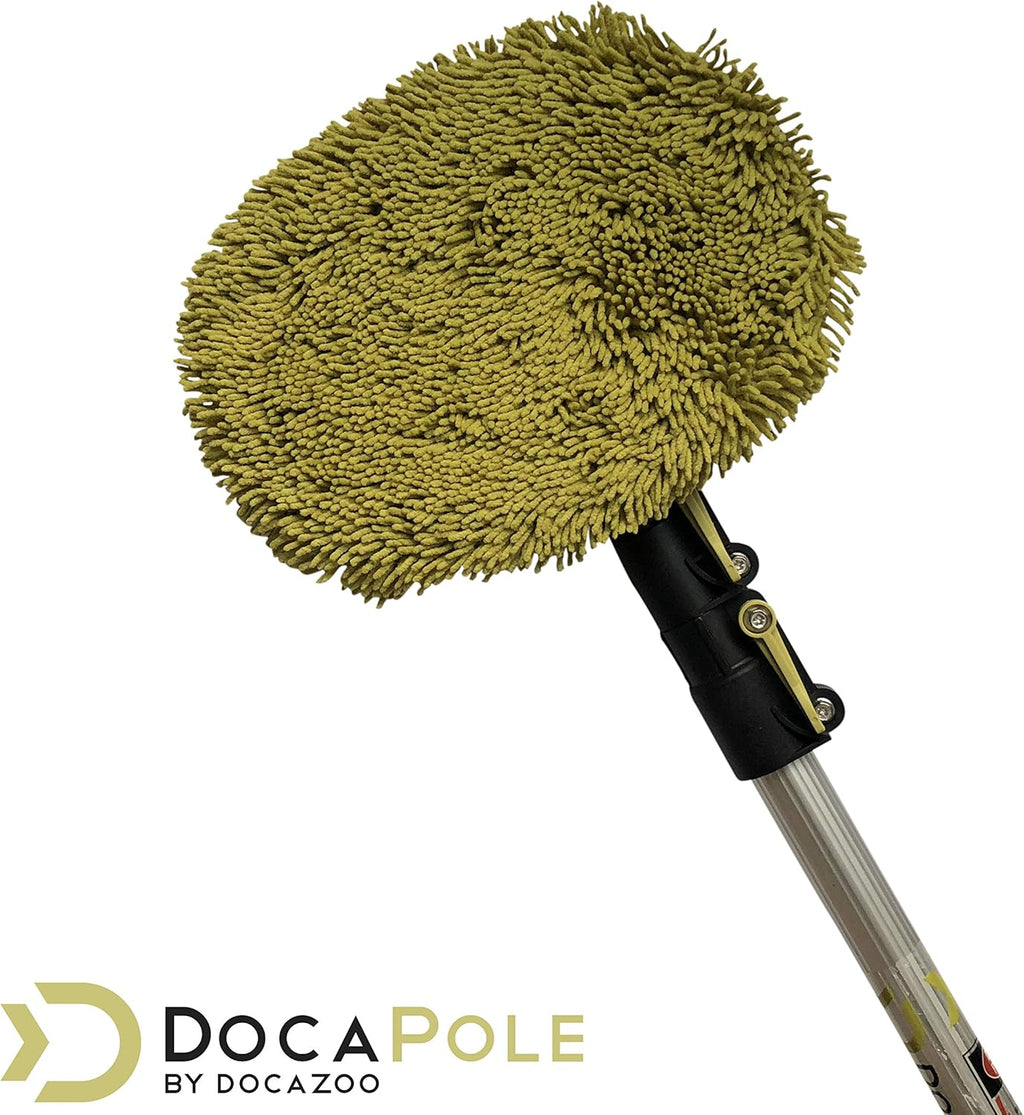 Wall Duster with Telescoping Pole and Chenille Microfiber Cleaning Head, Pack of 2 W5146