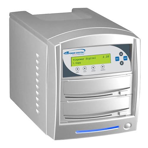 Black 1 to 1 DVD CD Tower Duplicator D8065