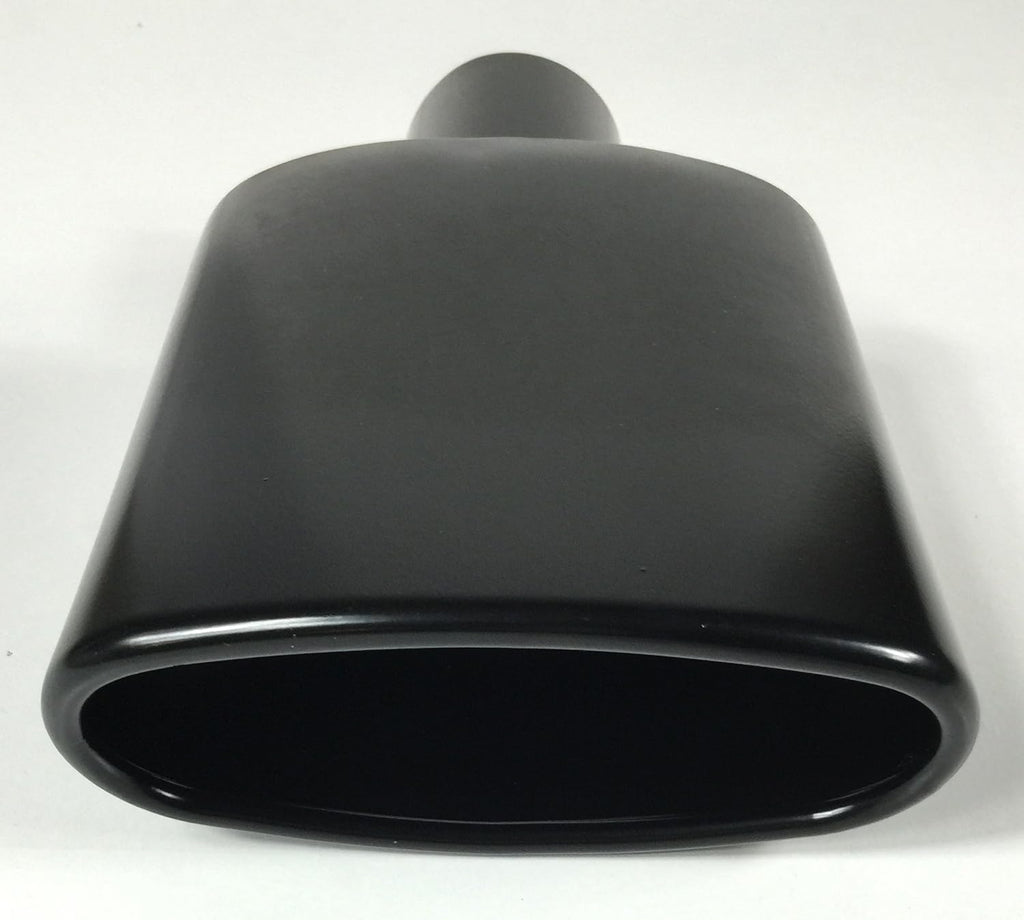 Black Powder Coated Stainless Steel Exhaust Tip Pack of 2 W568689