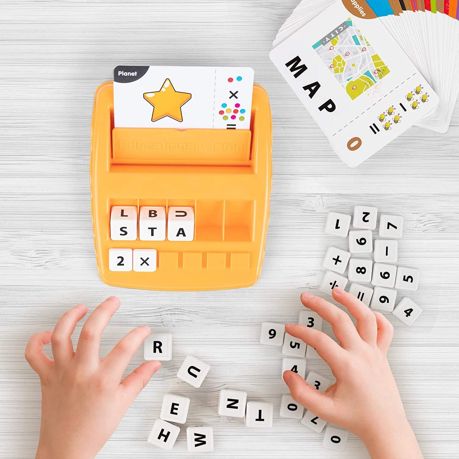 2 in 1 Word Spelling & Reading Educational Toys F692