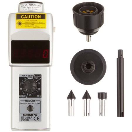 Digital Handheld Tachometer with LED L907400