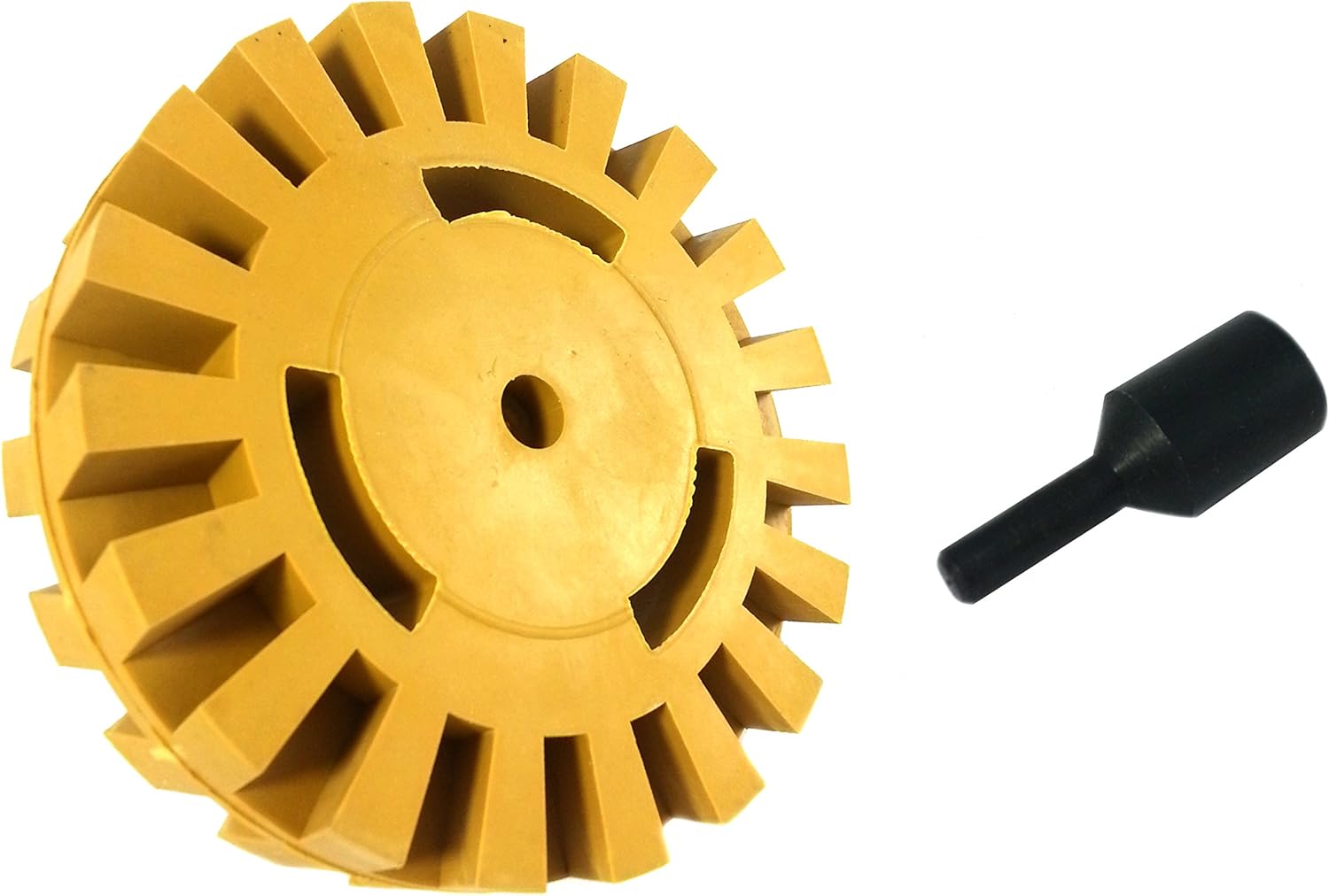 Rubber Eraser Wheel with Drill Adapter 6-pack, Pack of 2 P5687