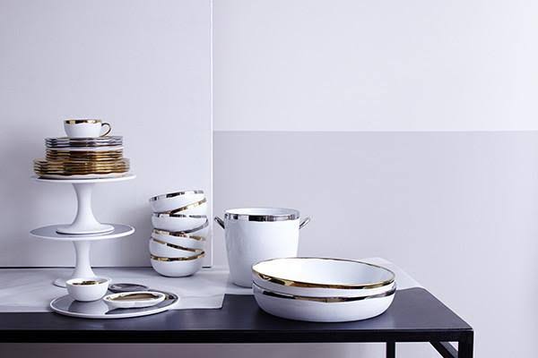 Gold Salad Plates, Set of 4 Y28911