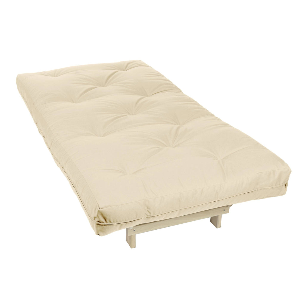 Twin Size Ivory Futon Mattress X1804