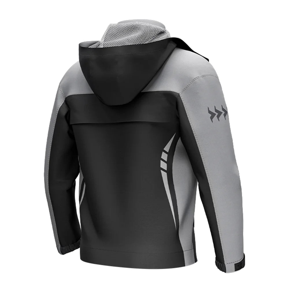 Waterproof Motorcycle Rain Suit Jacket and Pants with Storage Bag F62338