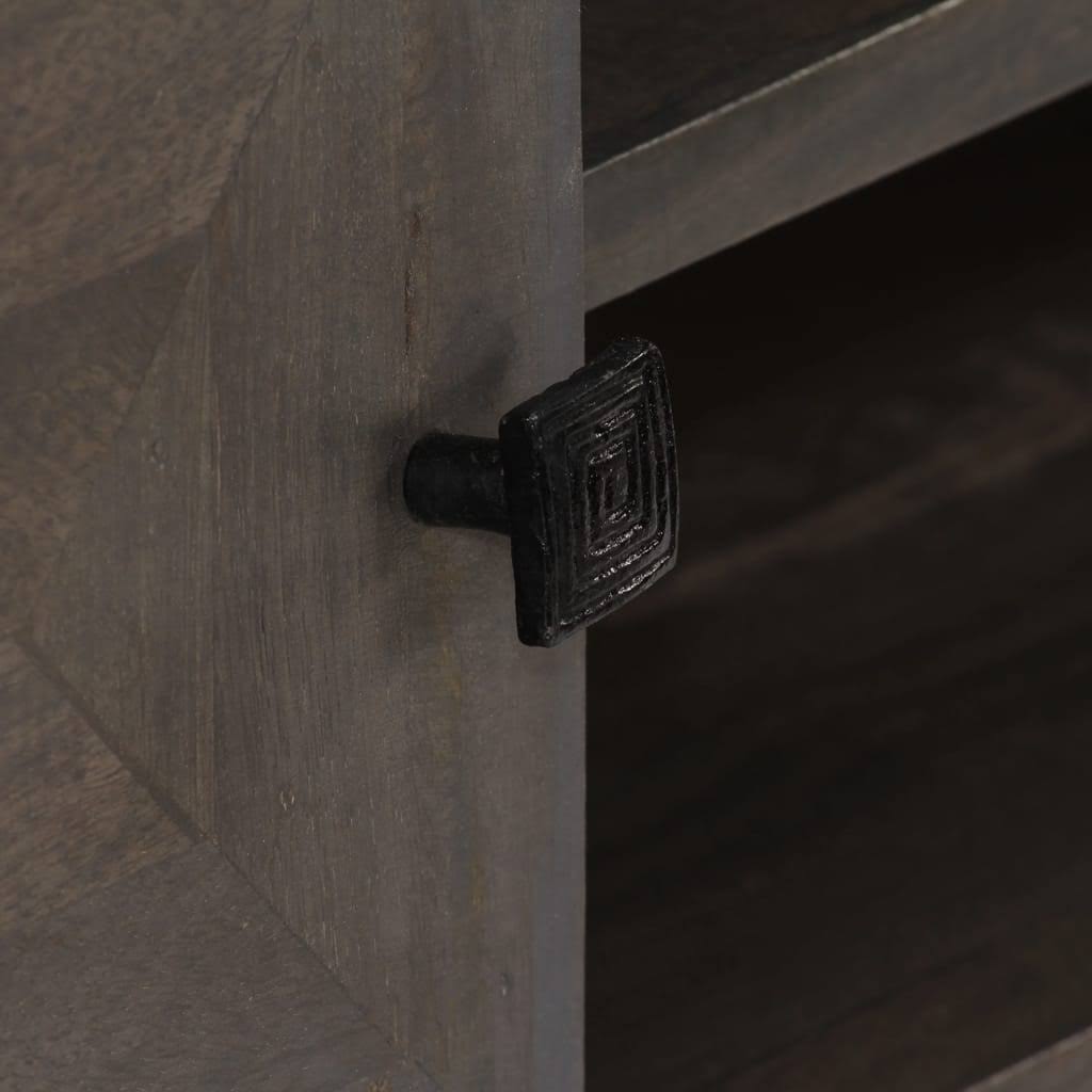 TV Cabinet Solid Mango Wood N2832