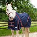 Navy Deluxe Stable Sheet with Silver Trim H26360