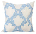 Blue Silk Decorative Pillow Covers 16x16 inch Y38599