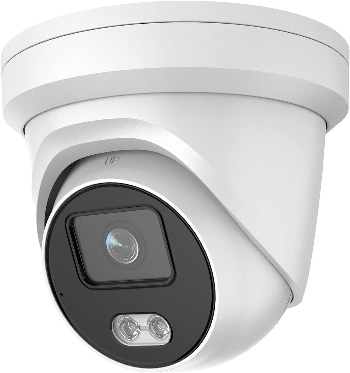 4MP Outdoor PoE Turret IP Camera, 2.8mm, EXIR 98ft Night Vision, Built-in Mic, IP67 Waterproof, H.265+ M346