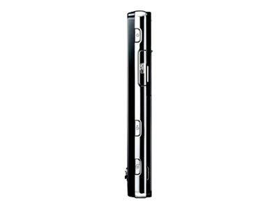 Pitch Black Smartphone with 2 MP Rear Camera X1740