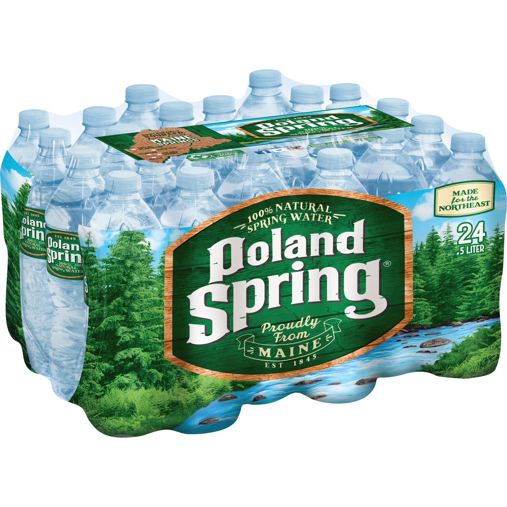 24 Count Natural Spring Water, 16.9 Fl. Oz. C2536