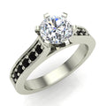 Black Diamond Ring 1.00 CT TW W974