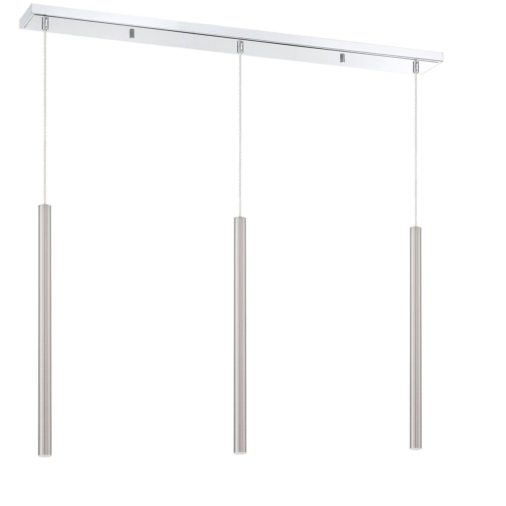 3 Light Island/Billiard LED Chrome N407124