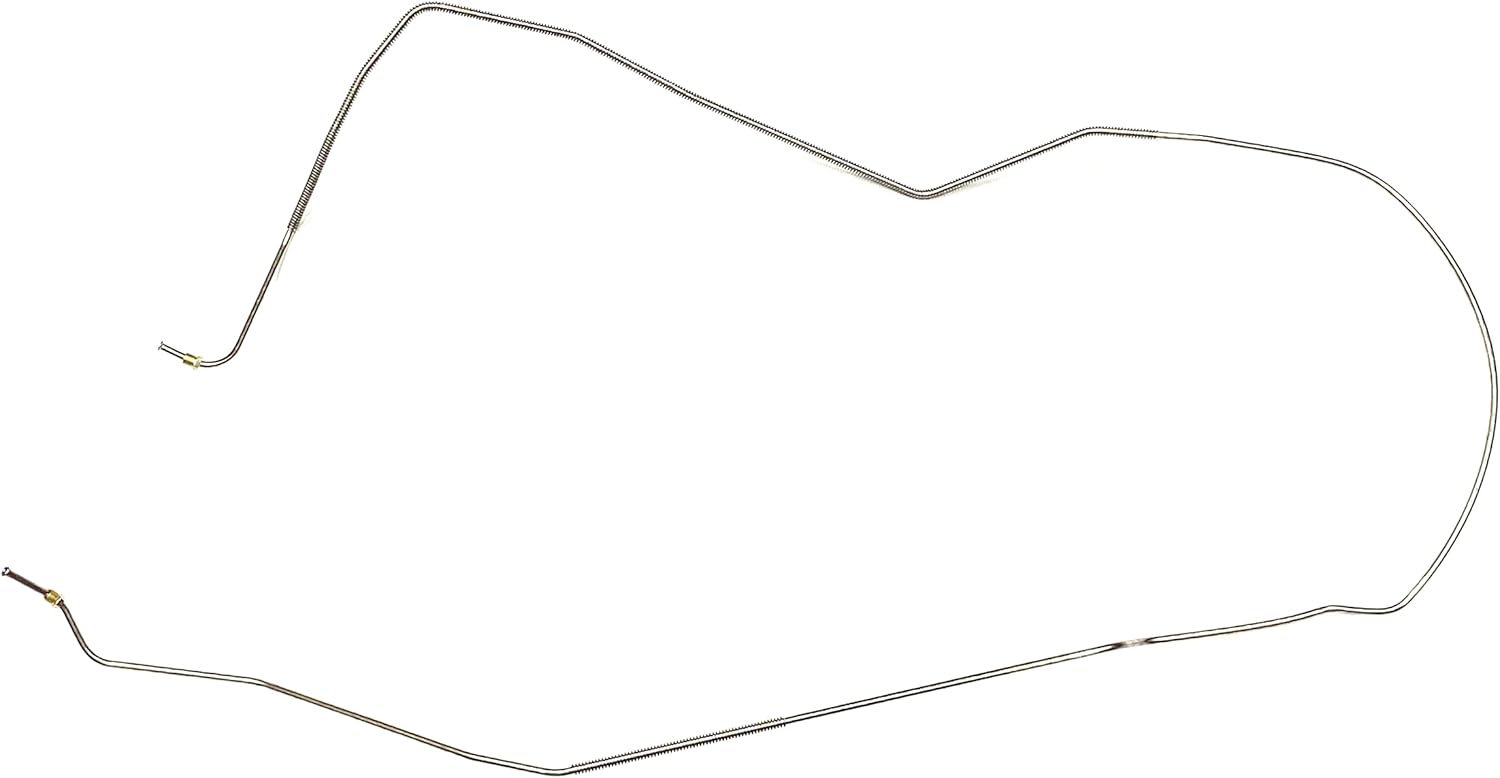 Front to Rear Brake Line Stainless Pack of 2 B48860