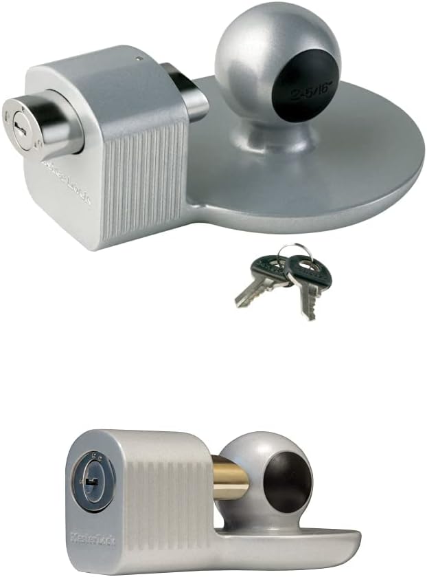 Trailer Coupler Lock, Fits 2-5/16 in. Couplers E742