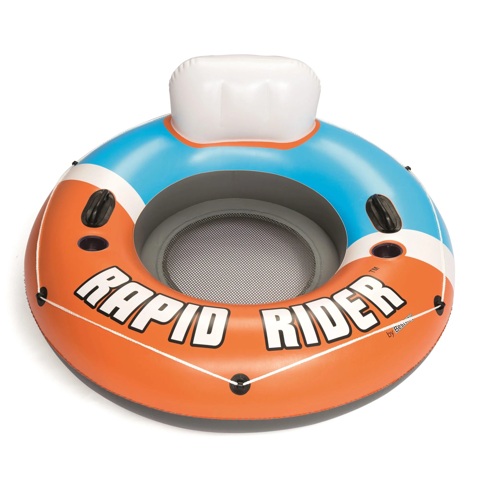 Orange Inflatable Pool Chair Tube (12 Pack) T40565