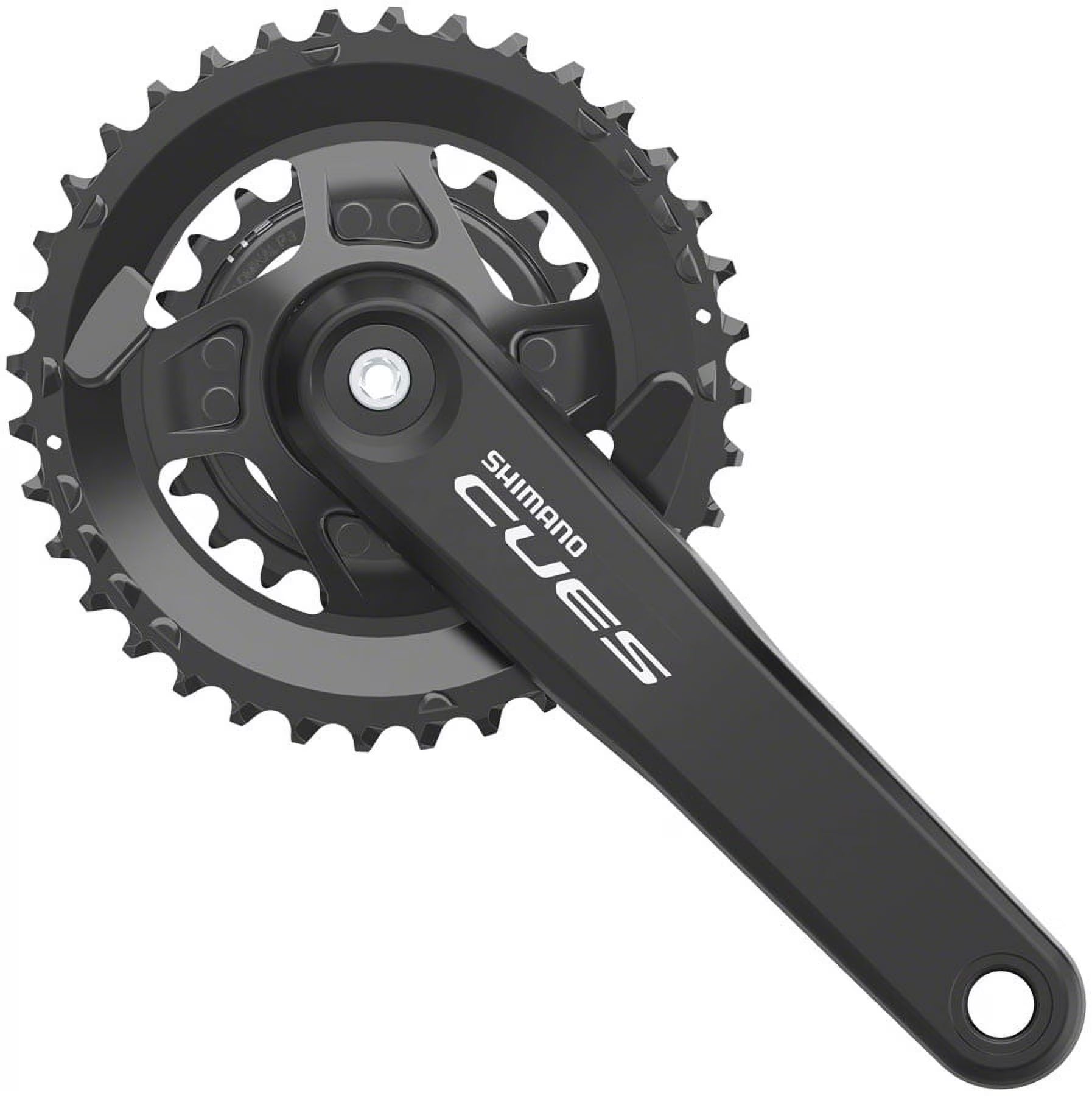 Black 175mm 9/10/11-Speed 36/22t Crankset E120591