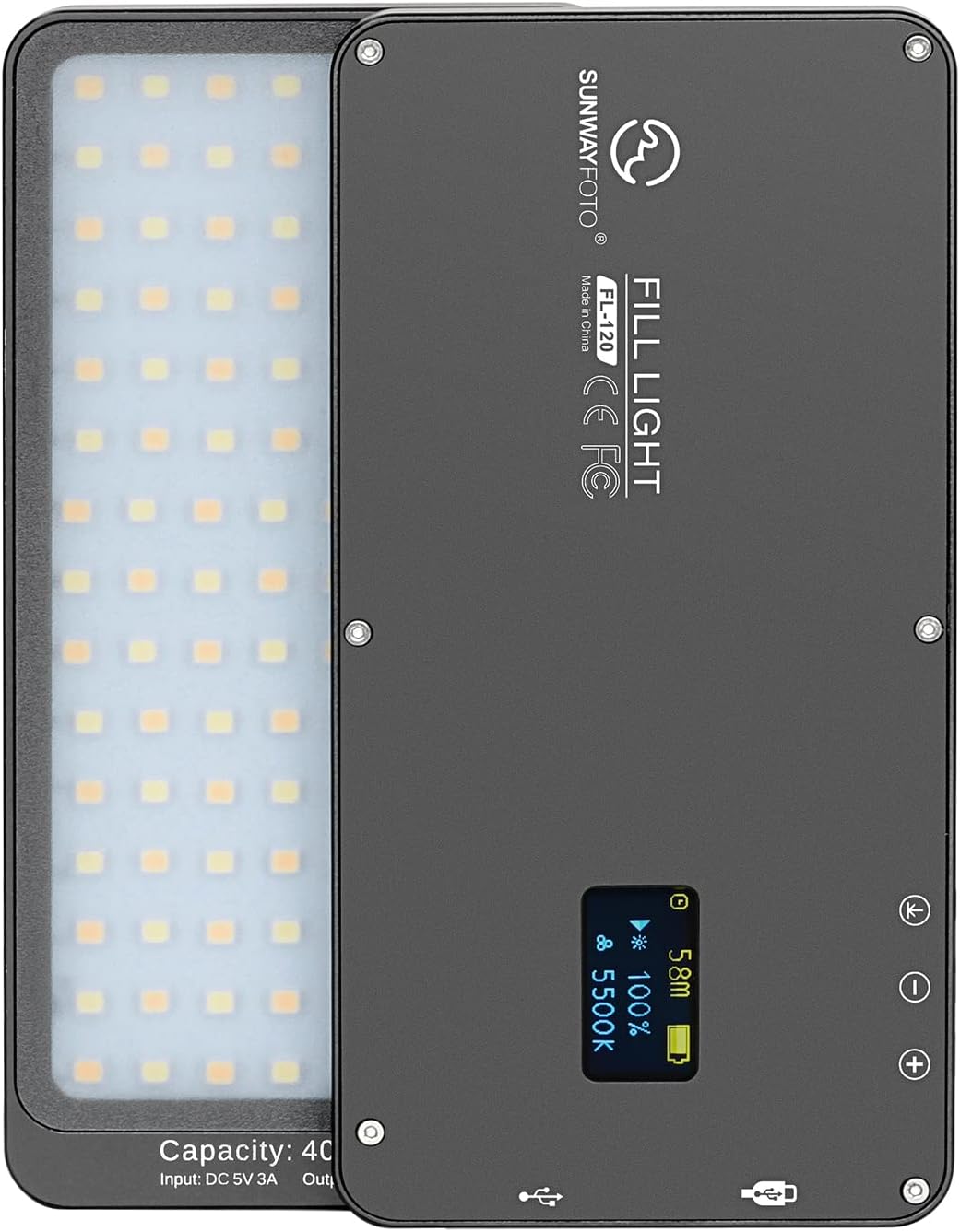 Bi-Color LED Video Light Kit Panel Pack of 2 Y521