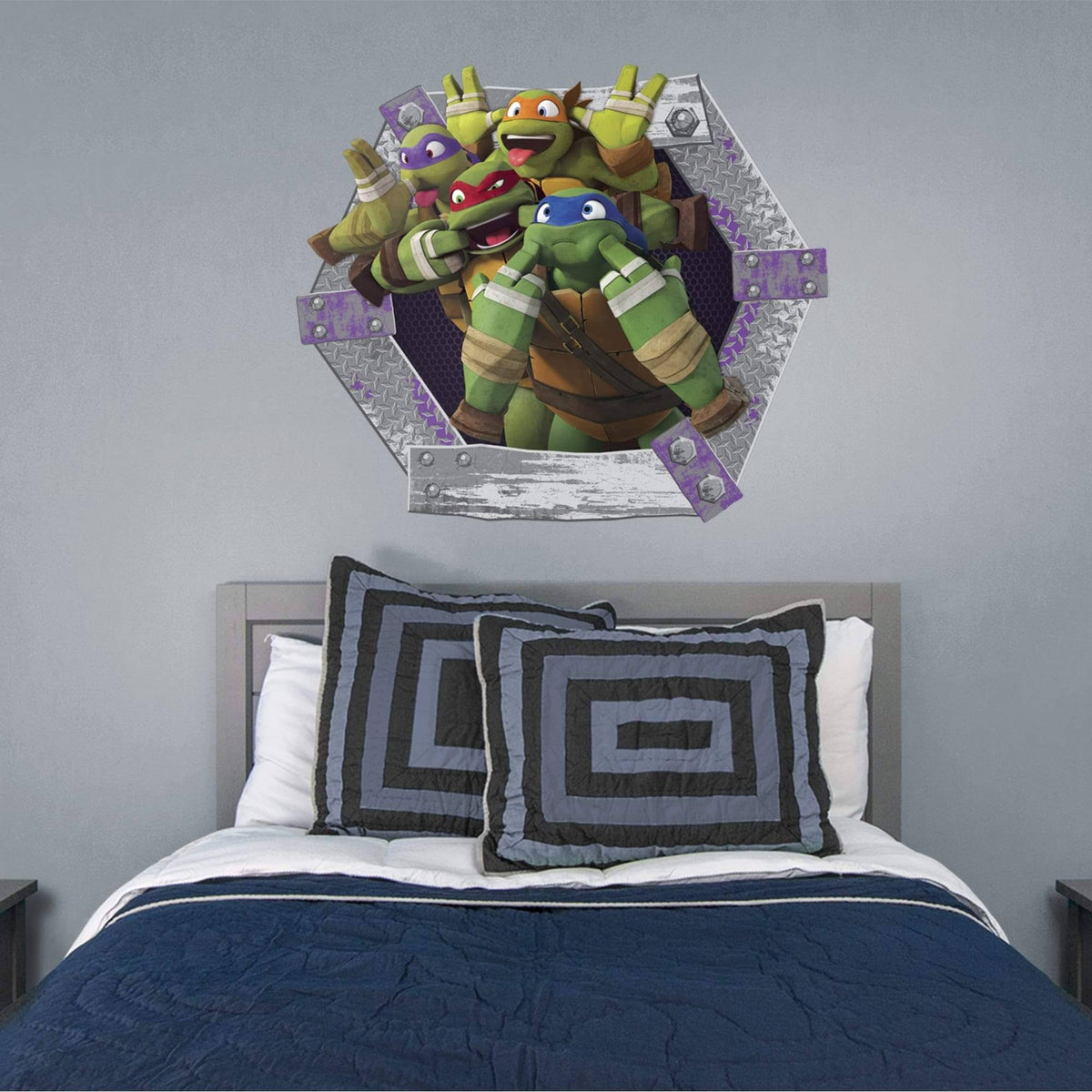 Teenage Mutant Ninja Turtles Goofy Faces Wall Decal Collection S72198