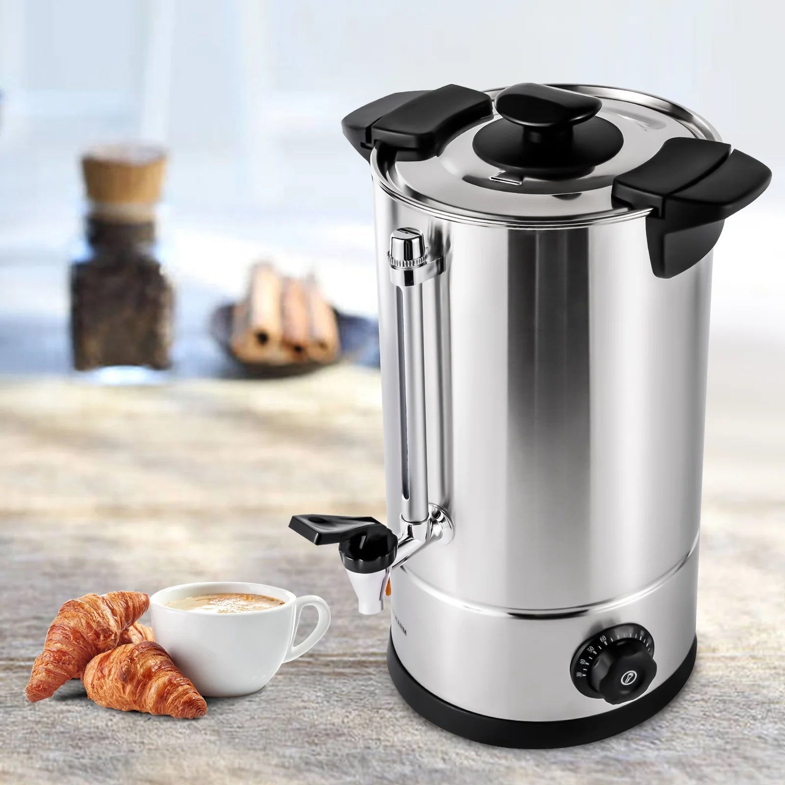 10L Stainless Steel Hot Water Boiler Urn 1000W K916316