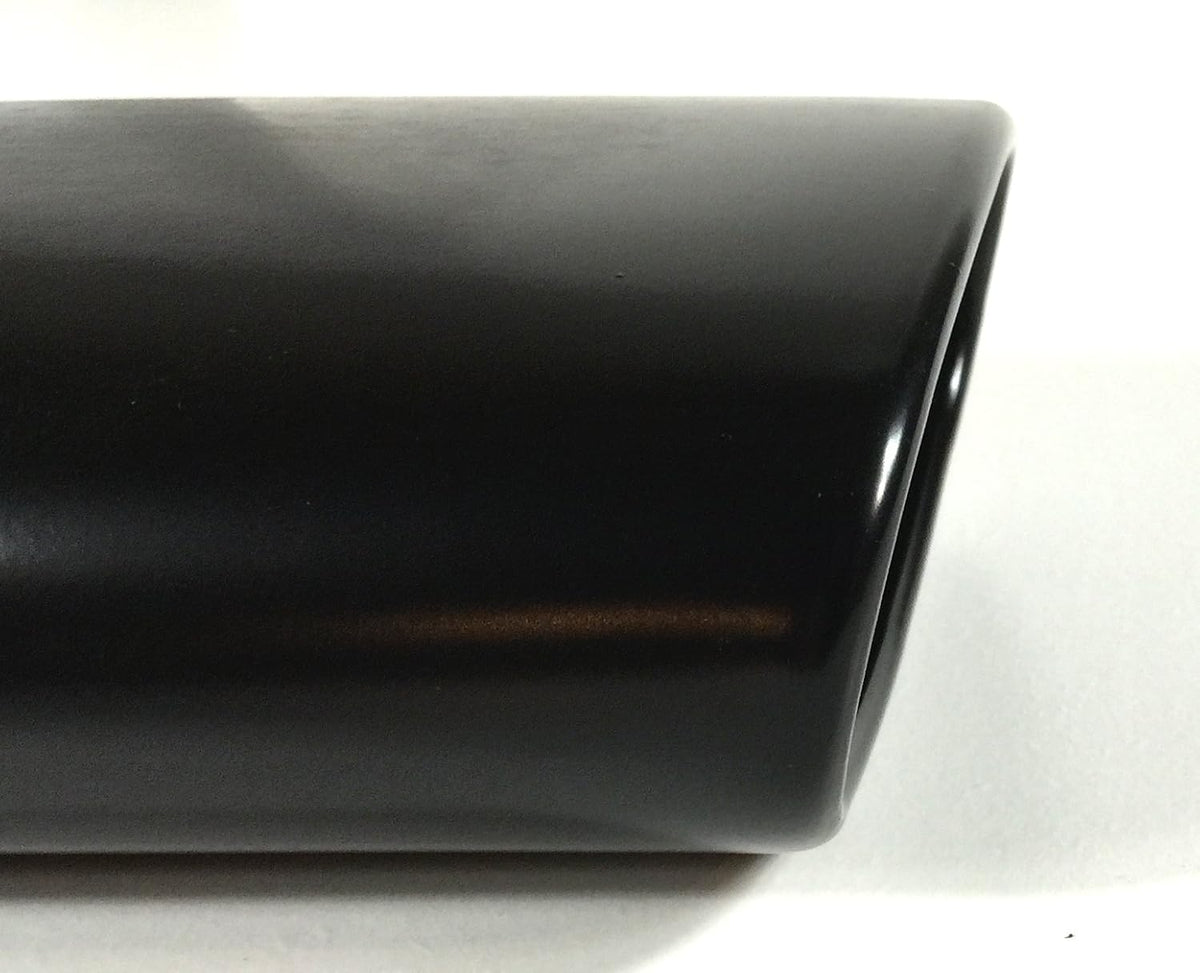 Black Powder Coated Stainless Steel Exhaust Tip Pack of 2 W568689