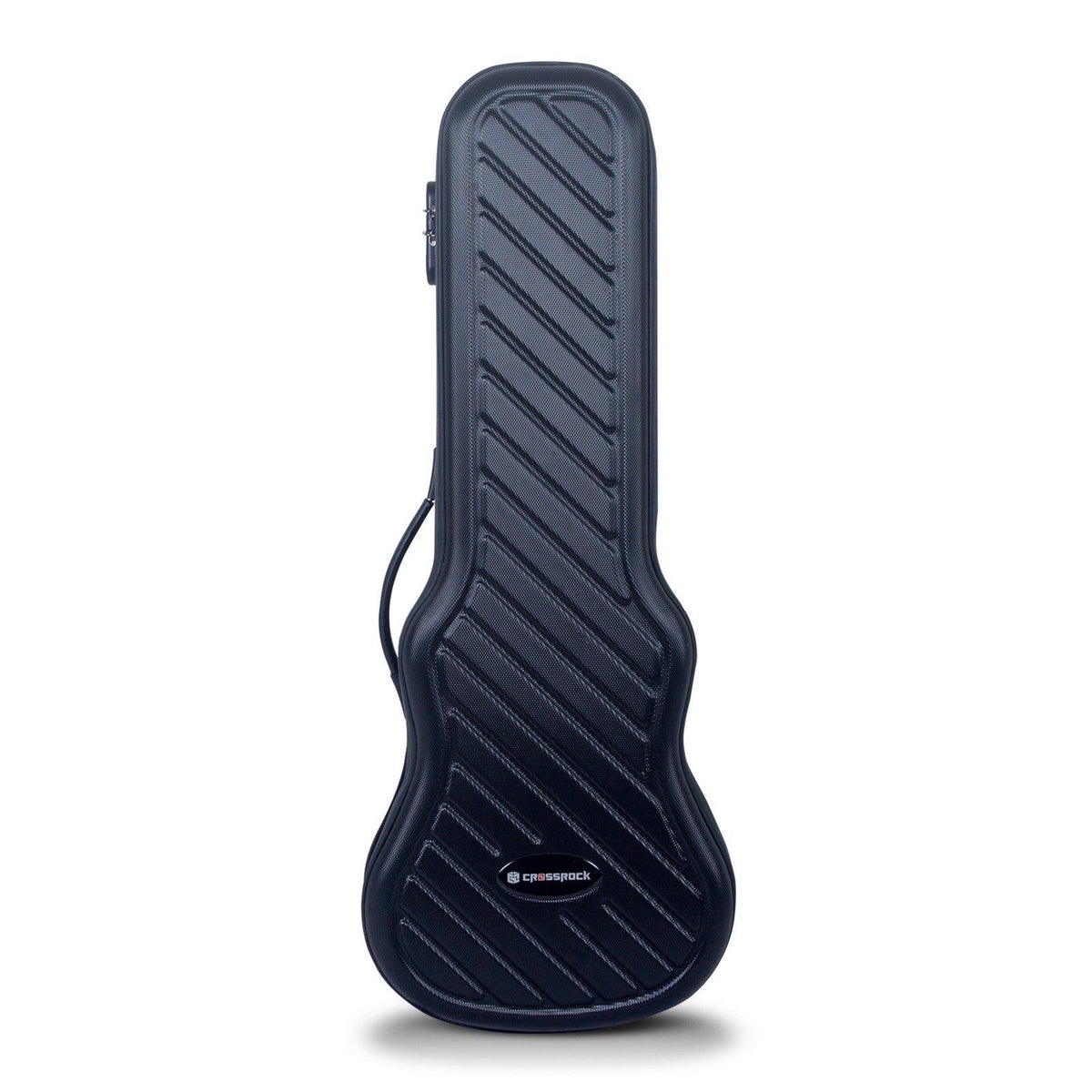 Zippered Hardshell Tenor Ukulele Case with Password Lock-Black M190