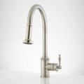Brushed Nickel Pull-Down Kitchen Faucet X51446