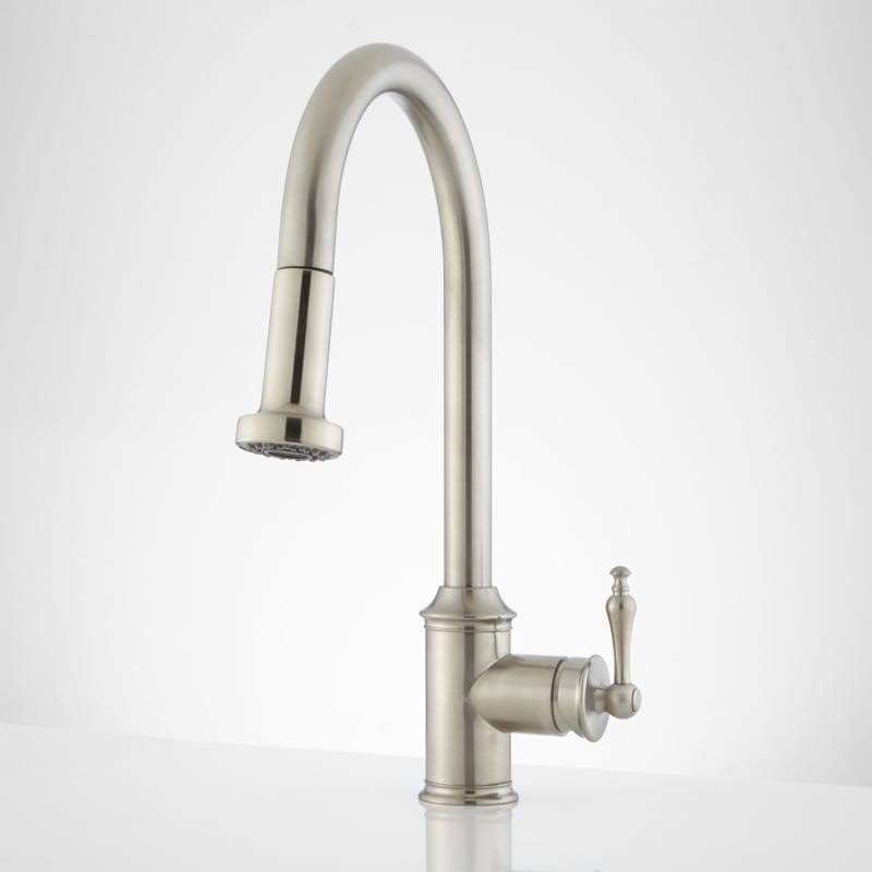 Brushed Nickel Pull-Down Kitchen Faucet X51446